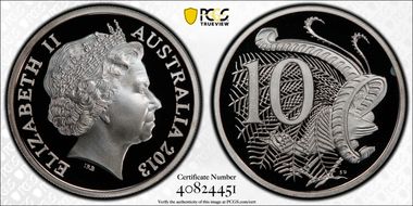 2013 10C Silver PR69DCAM