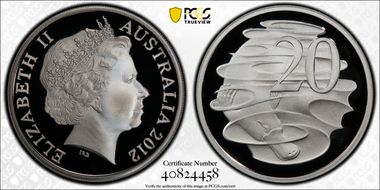 2012 20C Silver PR69DCAM