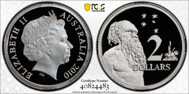2010 $2 Silver PR69DCAM