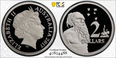 2017 $2 Silver PR69DCAM