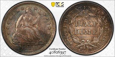 1853 H10C Arrows MS63