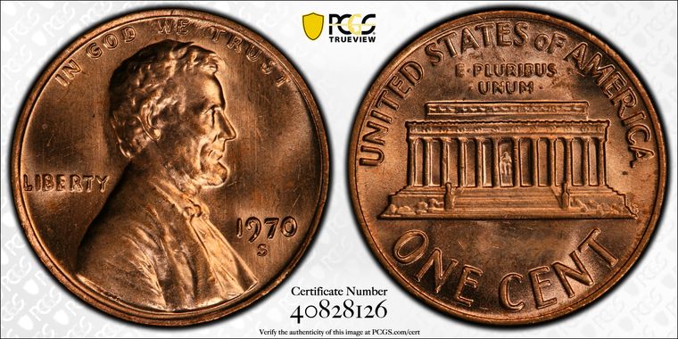 Cert 40828126 - Coin Image