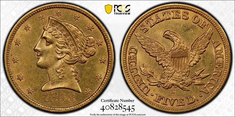 Cert 40828545 - Coin Image