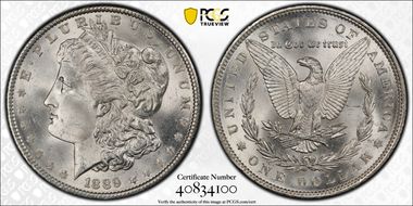 1889 $1 MS66