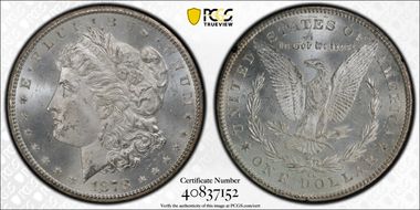 1878-CC $1 GSA Hoard MS64