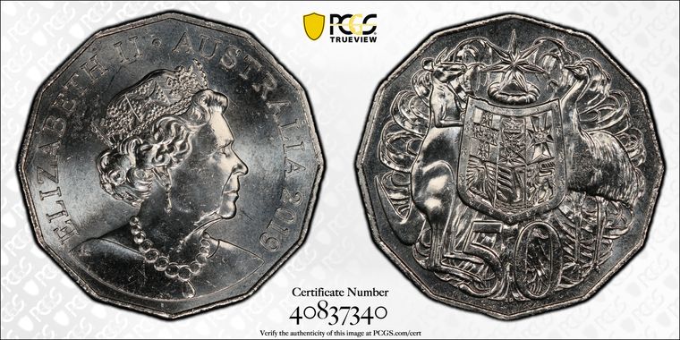 Cert 40837340 - Coin Image