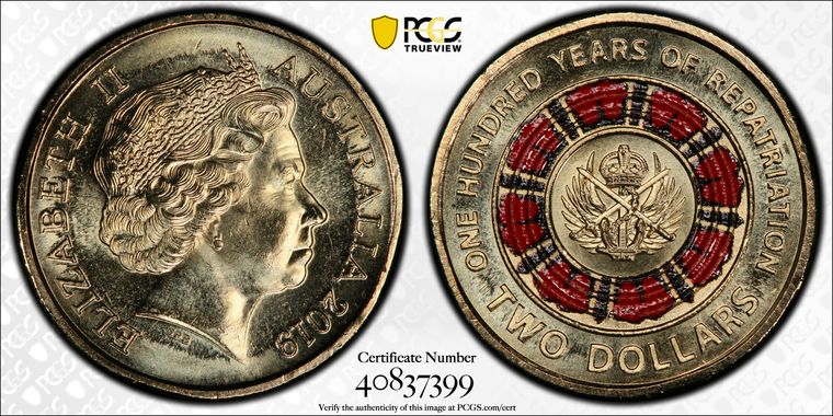 Cert 40837399 - Coin Image