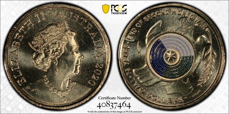Cert 40837464 - Coin Image