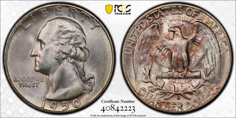 Cert 40842223 - Coin Image