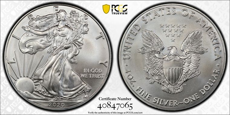 Cert 40847065 - Coin Image