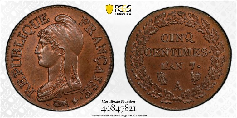 Cert 40847821 - Coin Image