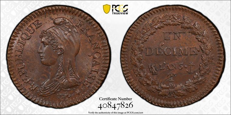 Cert 40847826 - Coin Image