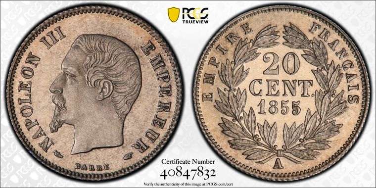 Cert 40847832 - Coin Image