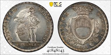 1813 4 Fr KM-73 MS64