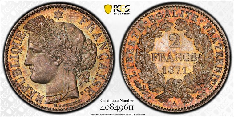 Cert 40849611 - Coin Image