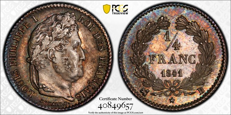 Cert 40849657 - Coin Image