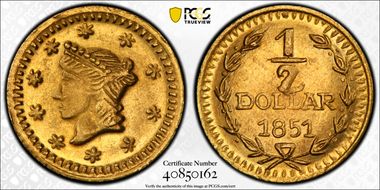 1851 G50C BG-1318 MS65