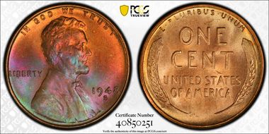 1948-S 1C MS66RB