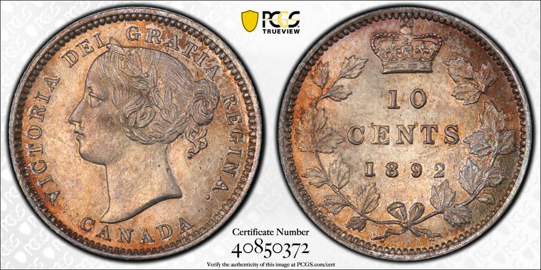 Cert 40850372 - Coin Image