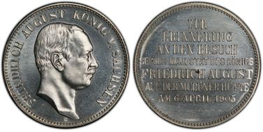 1905-E (2 Mk) J-137 X#14 Mint Visit PR65