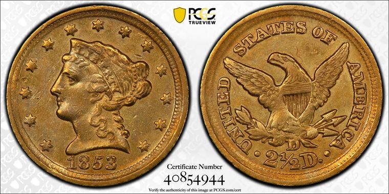 Cert 40854944 - Coin Image