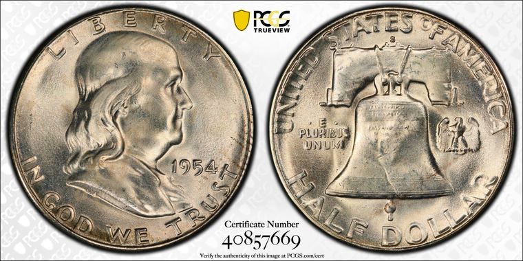 Cert 40857669 - Coin Image