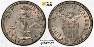 1929-M 10C Allen-8.17a RPD MS62