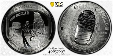 2019-P $1 Apollo 11 50th Anniversary PR70DCAM