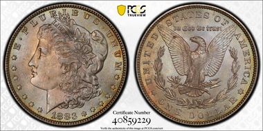 1883 $1 MS65