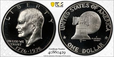 1976-S $1 Silver PR69DCAM