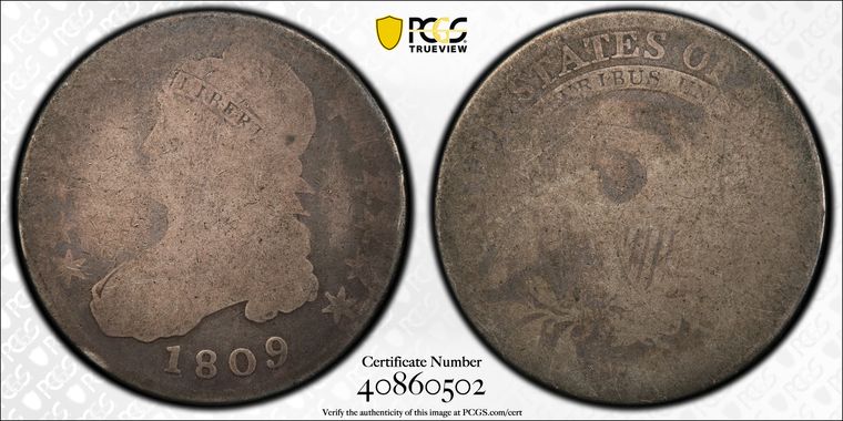 Cert 40860502 - Coin Image