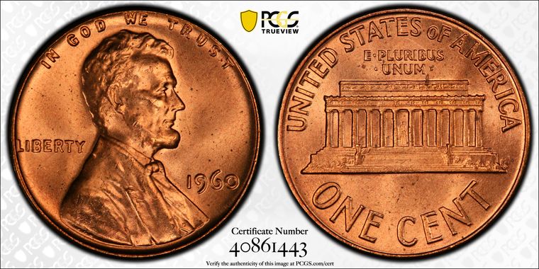 Cert 40861443 - Coin Image