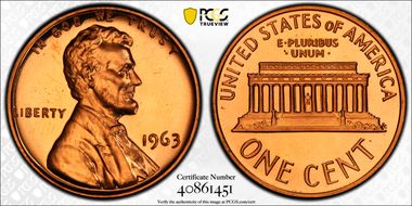 1963 1C PR67RD
