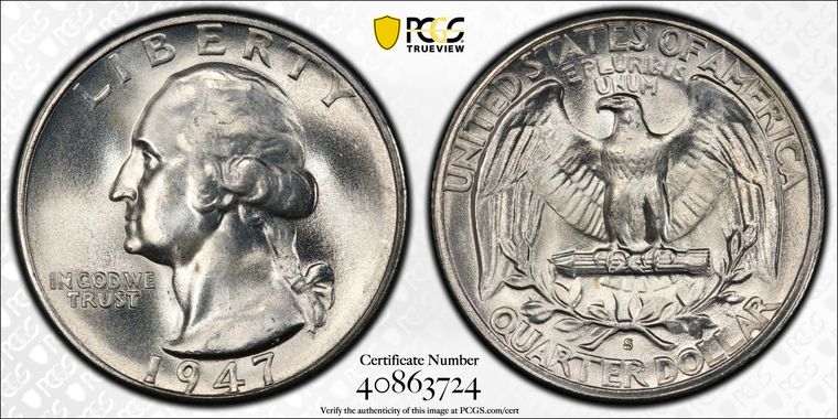 Cert 40863724 - Coin Image