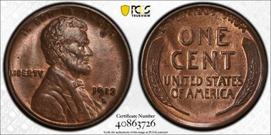 1913-S 1C MS63BN