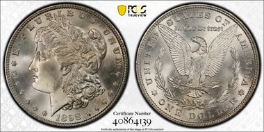 1898 $1 MS67