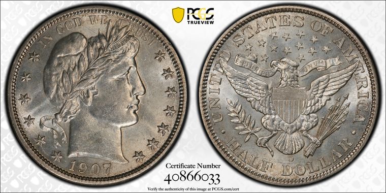 Cert 40866033 - Coin Image