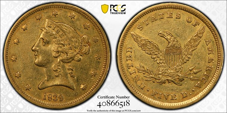 Cert 40866518 - Coin Image