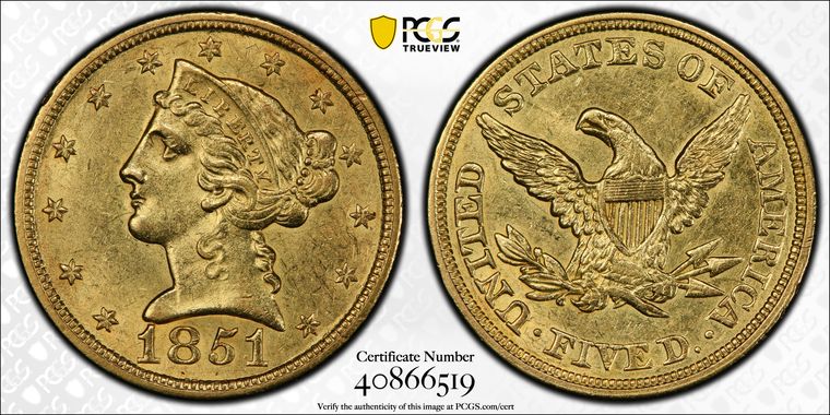 Cert 40866519 - Coin Image