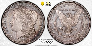 1880-O $1 AU58