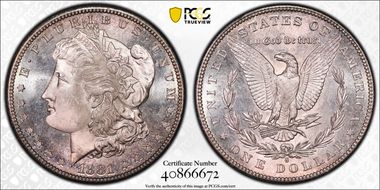 1881-S $1 MS65+