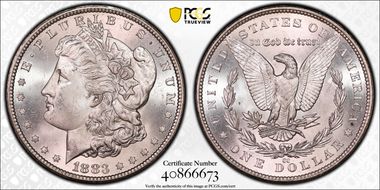 1883-CC $1 MS64