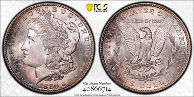 1880-S $1 MS65
