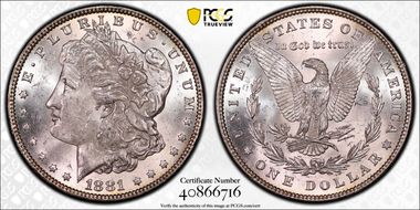 1881 $1 MS63