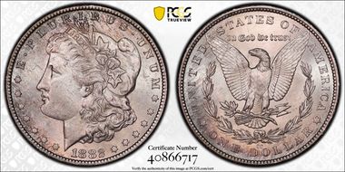 1882-CC $1 MS63