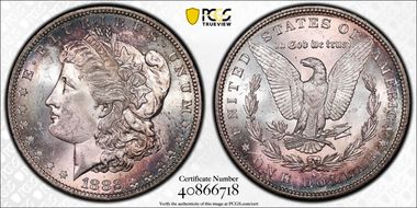 1882-S $1 MS63