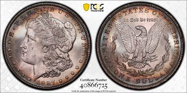 1897 $1 MS64