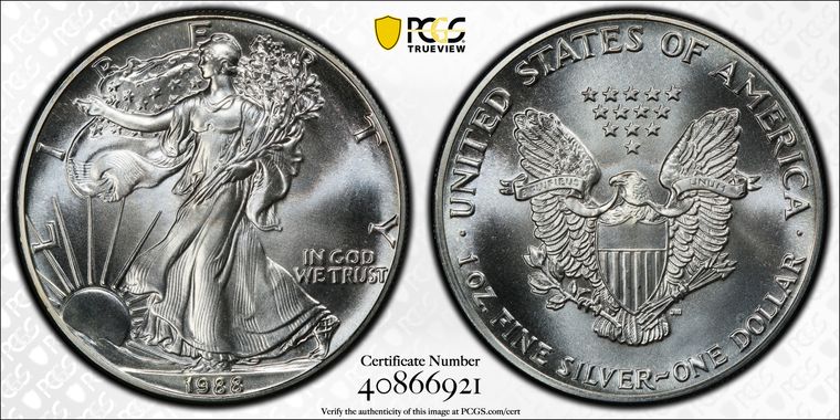 Cert 40866921 - Coin Image