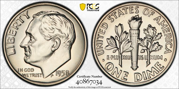 Cert 40867034 - Coin Image