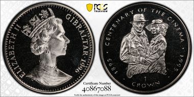 1996-PM Crown Casablanca Centenary of the Cinema MS65
